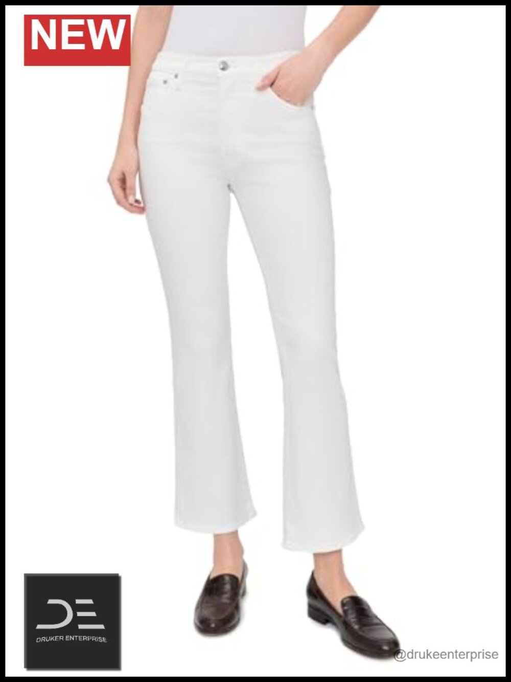 Madewell Stretch Flare Crop Jeans Women's Mid Rise 27